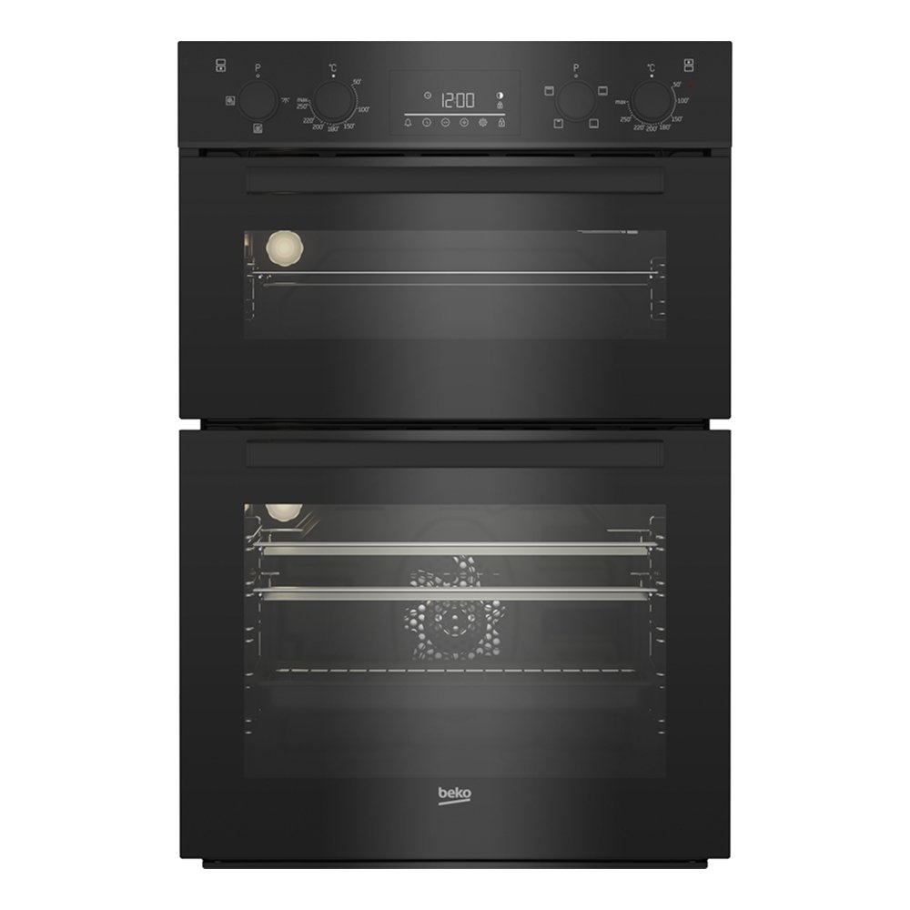 Beko BBDF22300B Built-In Electric Double Oven – Black